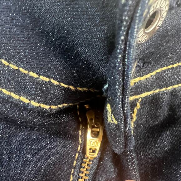 HUDSON Dark Wash Denim Blue Made in USA Jeans Cotton Snadex Stretch 107906 29 - Picture 16 of 16